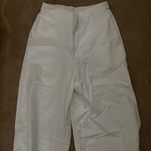 White banana republic anklet pants